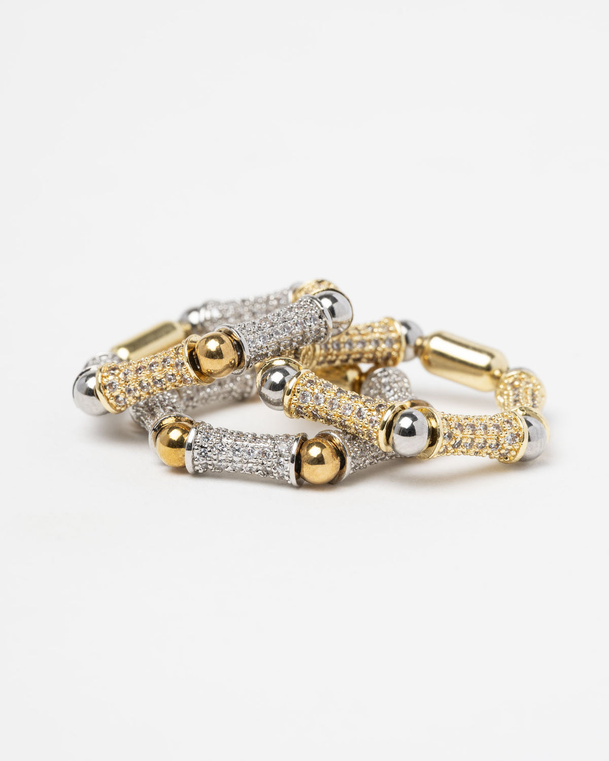 Élia Gold & Silver Ring