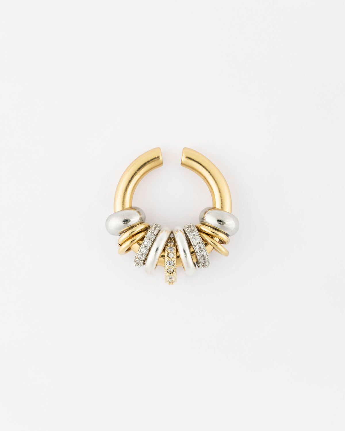 Earcuff Eyelets Shiny Gold