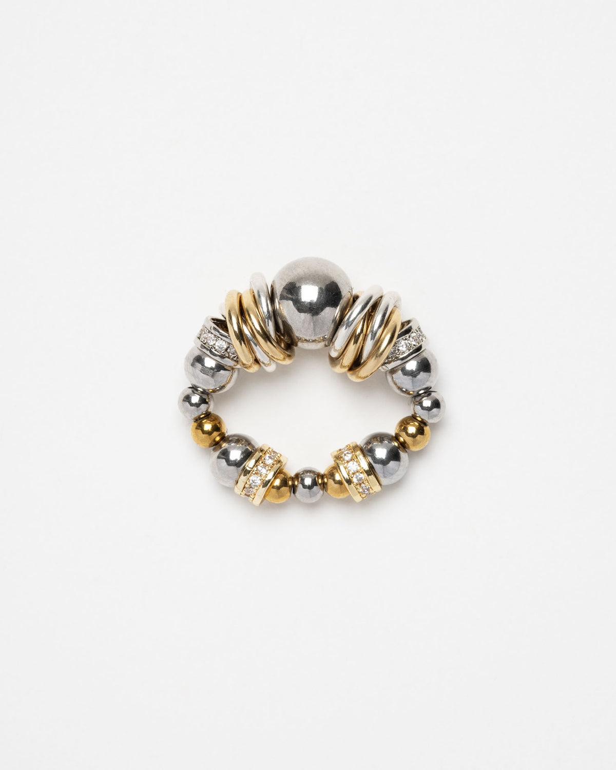 Bague Neptune Or & Argent