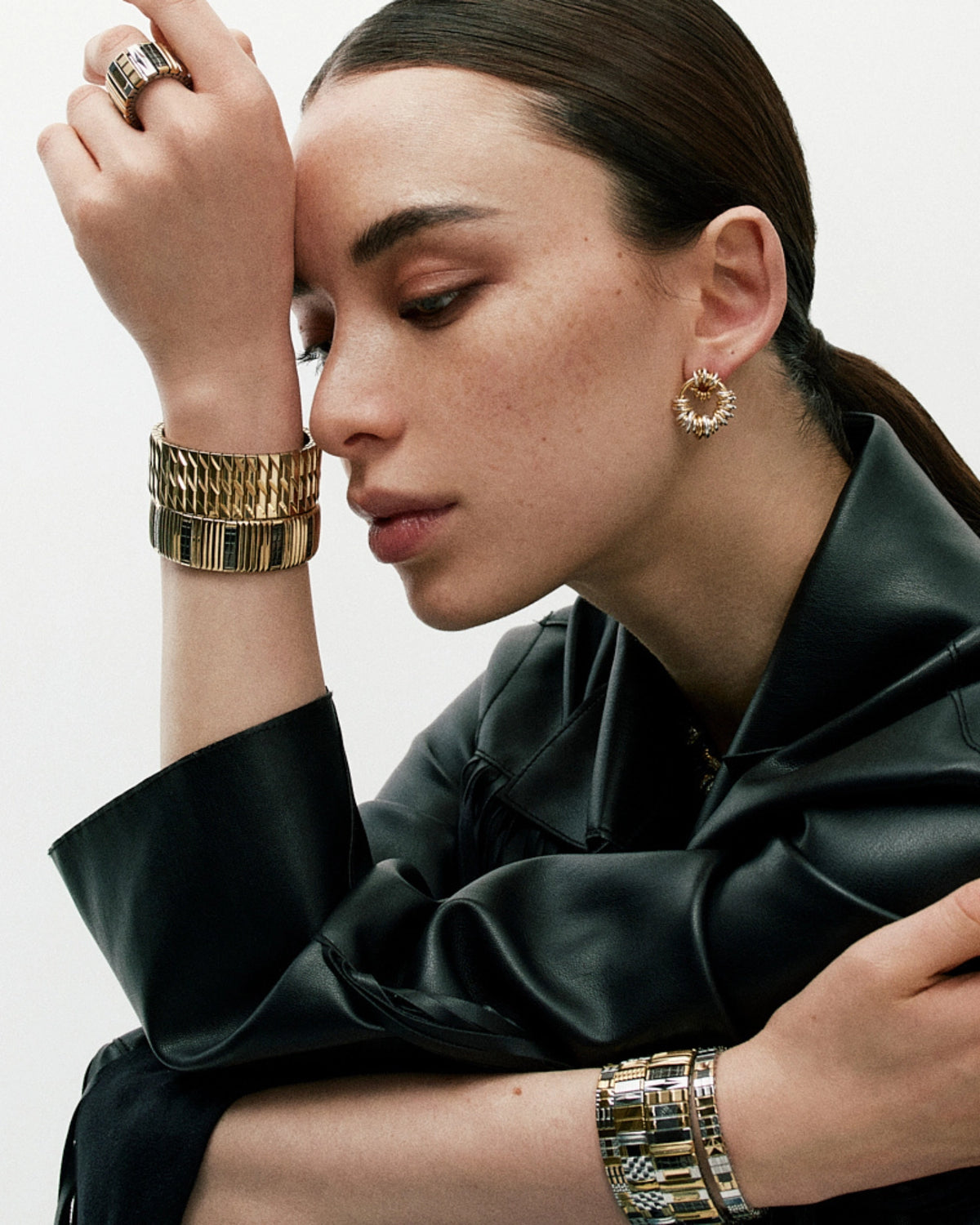 Klik Hoop Earrings