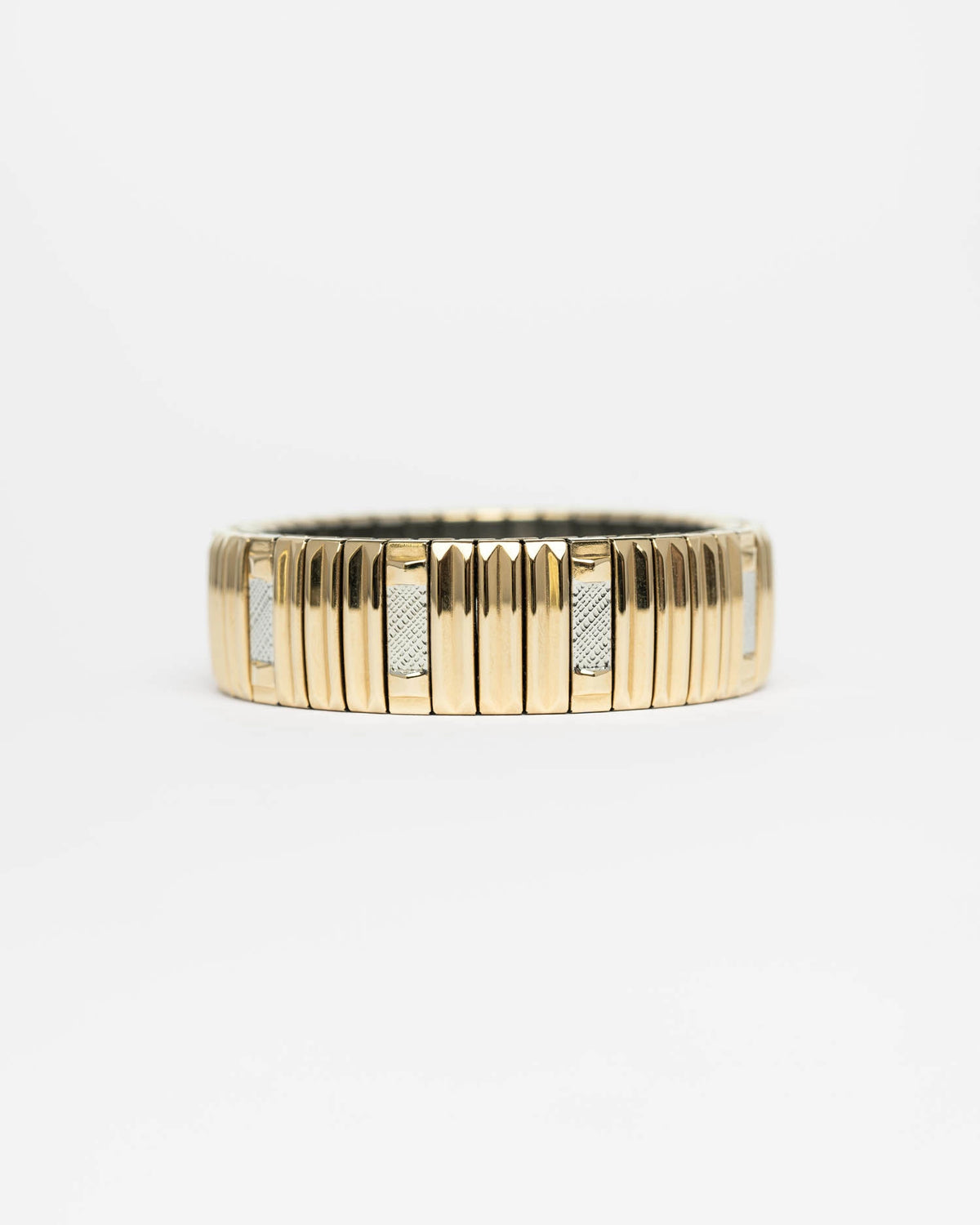 Bracelet SIG 14 Stripes Or & Argent