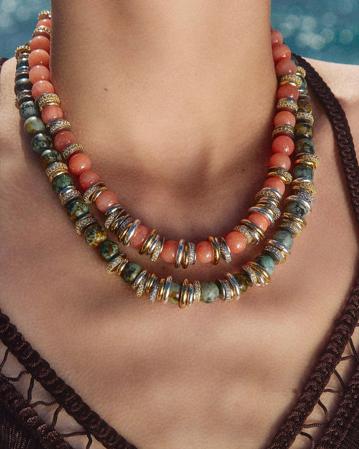 Collar Clara Turquesa