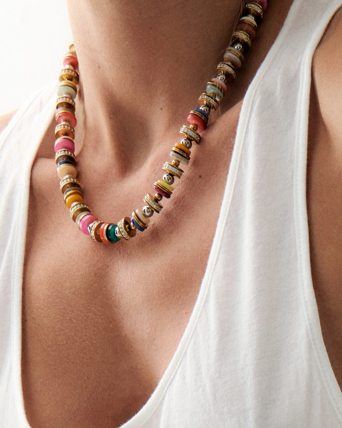 Multicolor Helios Necklace