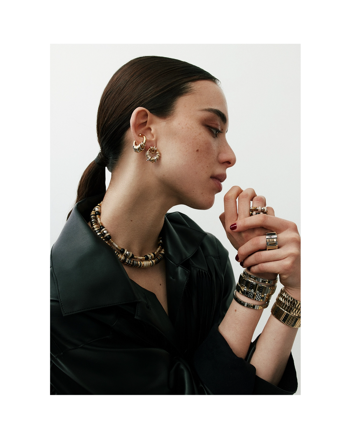 Collier Rondelle Black