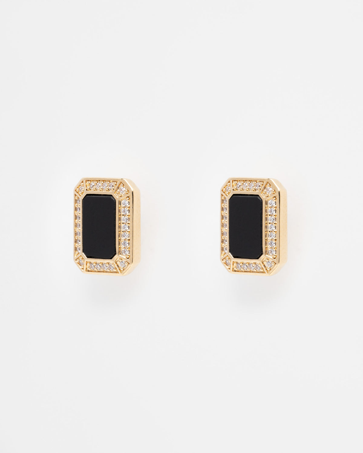 Boucles d'oreilles Aura Onyx