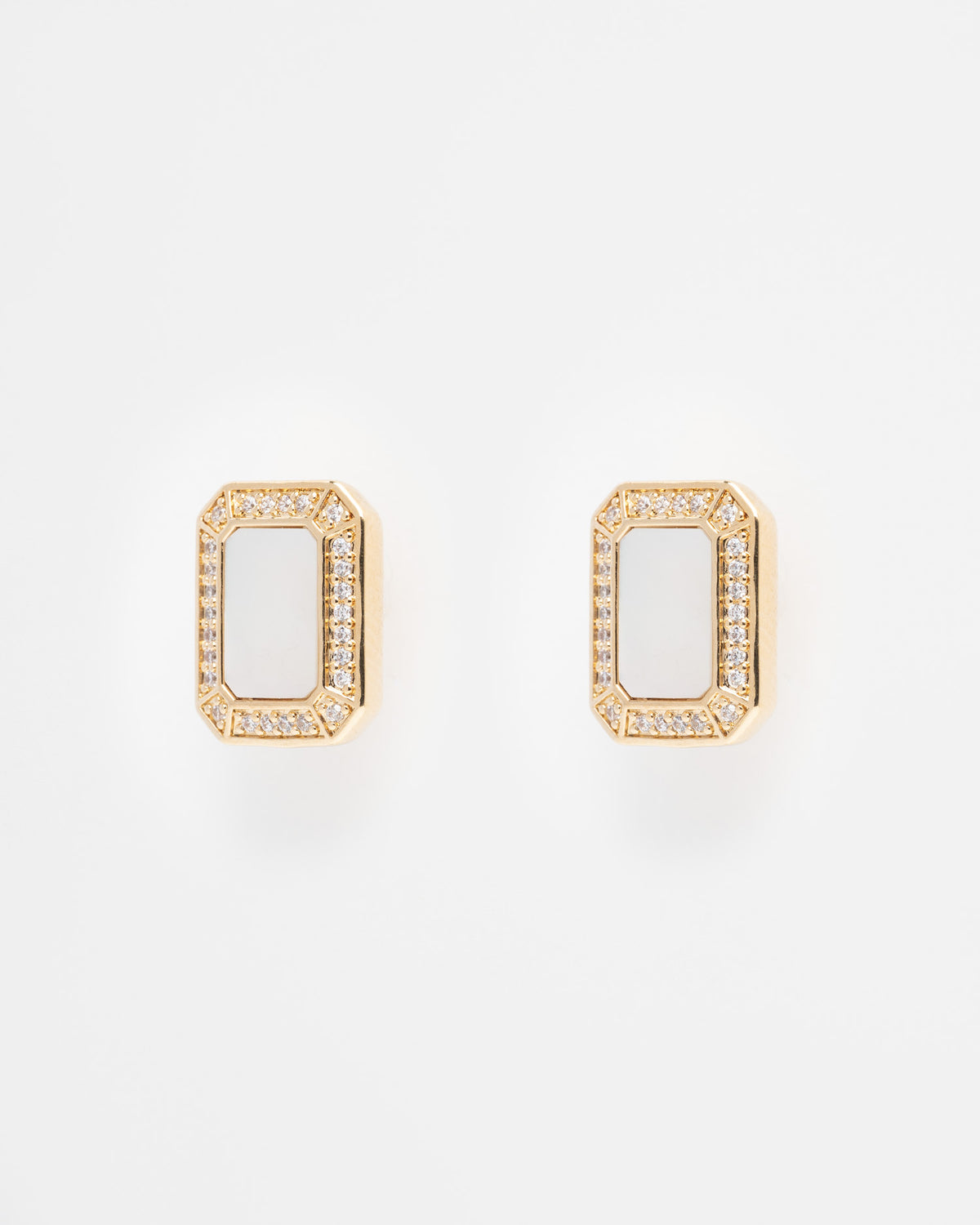 Boucles d'oreilles Aura Cream