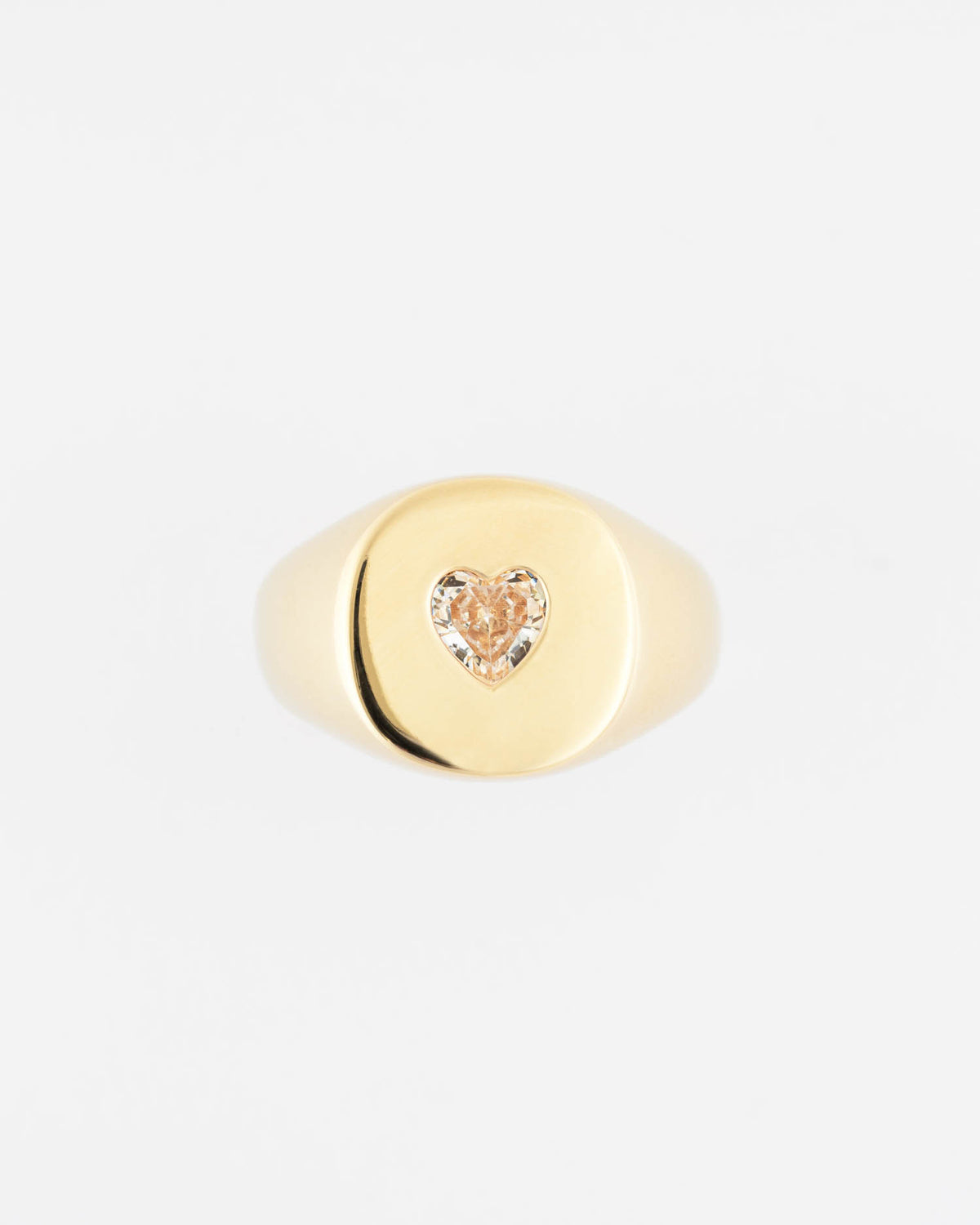 Anillo CORAZÓN BLANCO