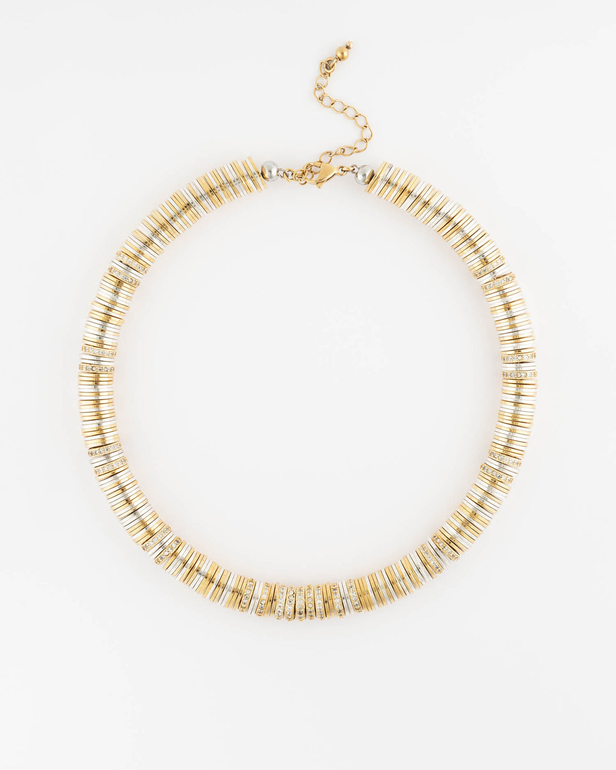 Collar de arandela de oro