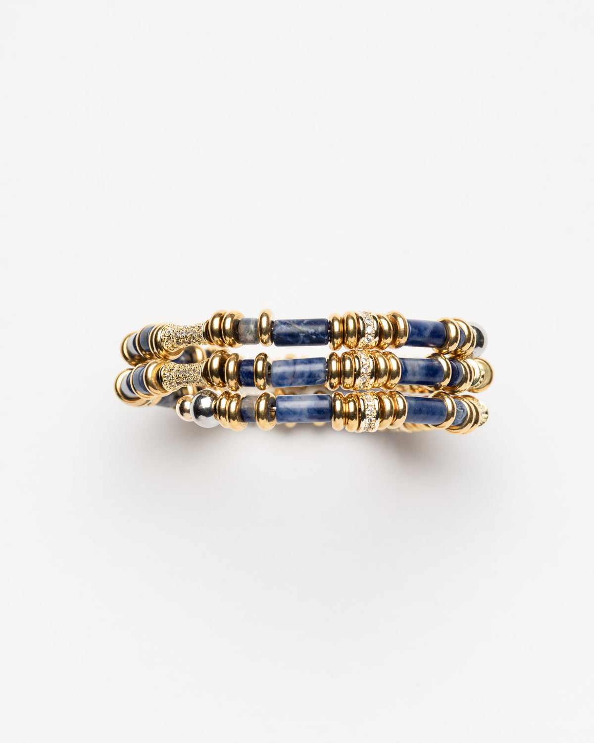 Bracelet Yara Shiny Bleu