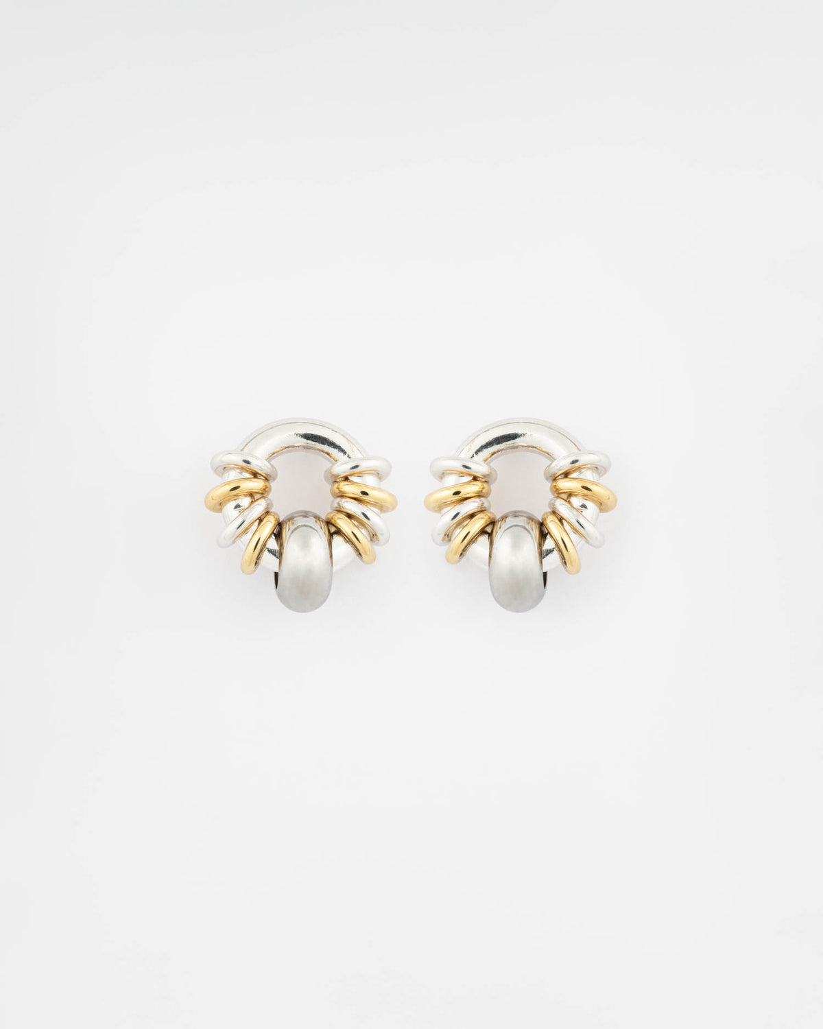 Boucles d'oreilles Donut Baby Argent