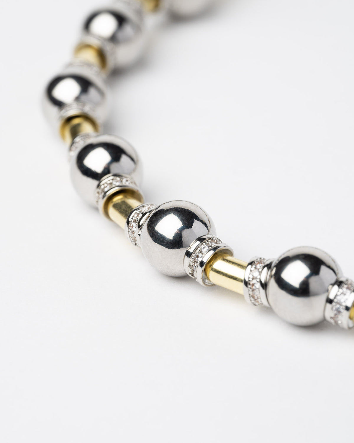 Collier Ball Argent